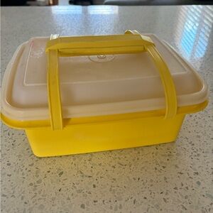 Vintage Tupperware Pack N Carry lunchbox set